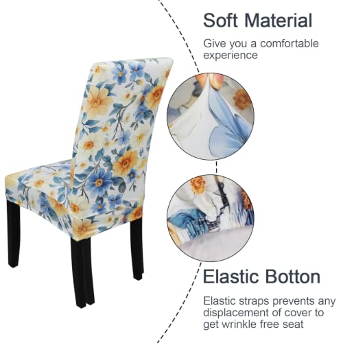 Pattern Chair Covers for Dining Room Set of 2 (2 Count)