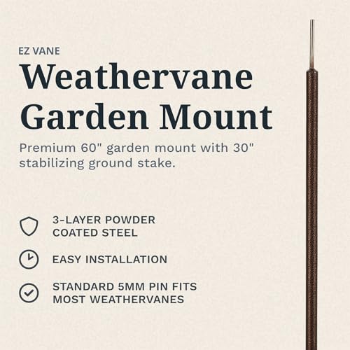 EZ Vane Steel Birdhouse Weathervane 80” Height