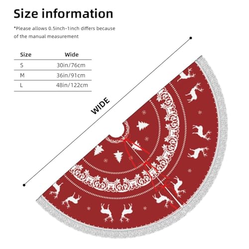Custom Christmas Tree Skirt with Name