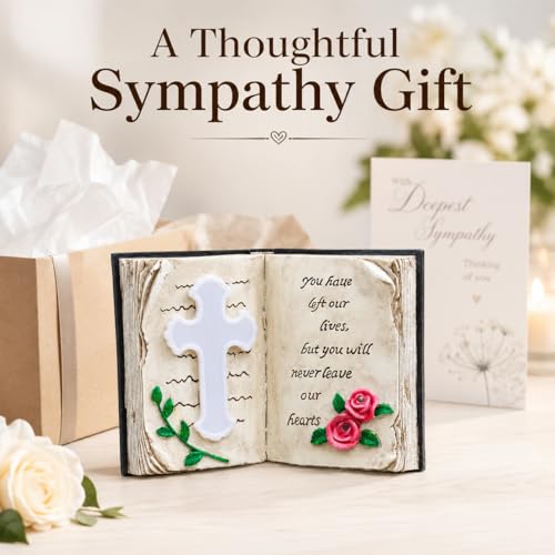 Outdoor Solar Memorial Cross Stakes Lights