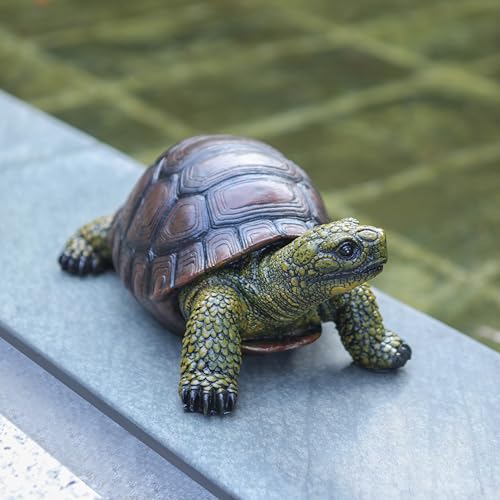 Weather Resistant Resin Turtle Statue Decoration