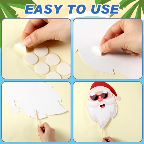 Summer Christmas Tree Topper Santa Claus