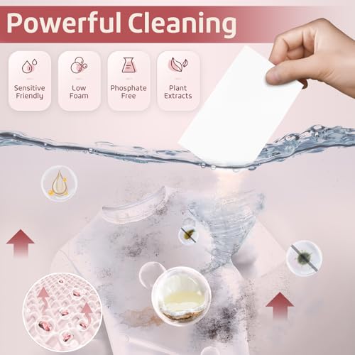 Laundry Detergent Sheets Floral Scent 160 Count