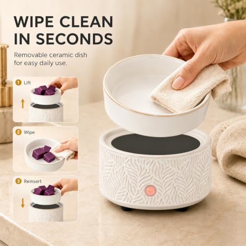 Ceramic Electric Wax Warmer 4