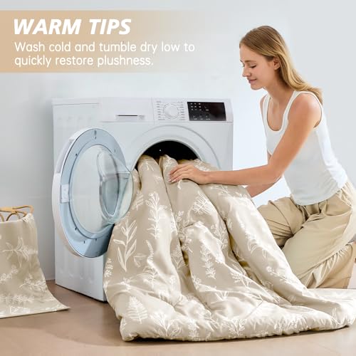 Beige King Comforter Set