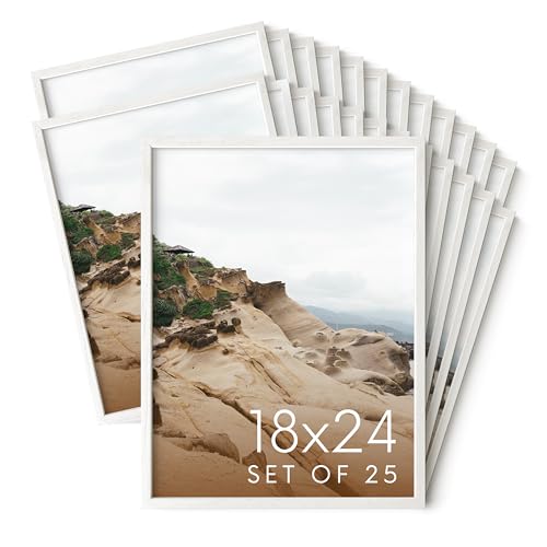 White Oak Wood 18x24 Picture Frames