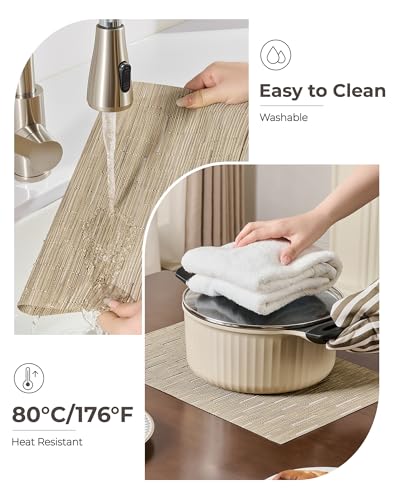 Light Brown Placemats Set of 4 (4 Count)