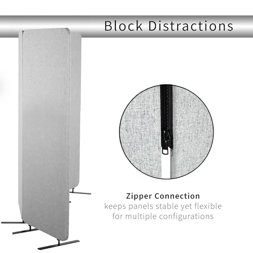 Freestanding 72 x 56 inch Privacy Panel (3 Count)