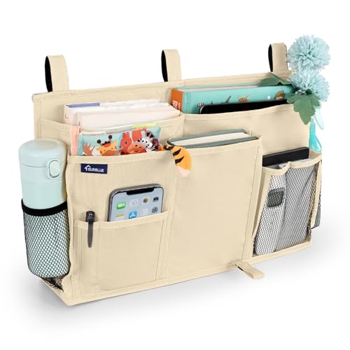 Bedside Caddy Hanging Organizer Storage Bag Pocket for Bunk