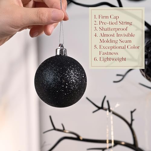24ct Christmas Ornaments Tree Decorations Set 2.36 Inch (24 Count)