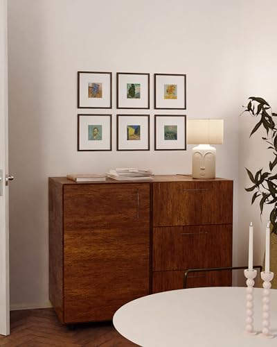 Walnut Oak Wood 10x10 Picture Frames