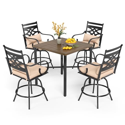 Patio Bar Set 5 PCS (5 Count)