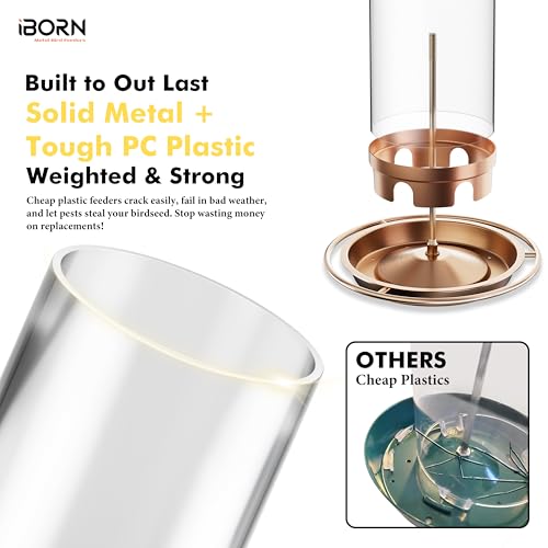 Metal Bird Feeders for Outdoors