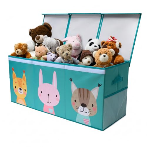 Extra Large Toy Storage Organizer with Lid