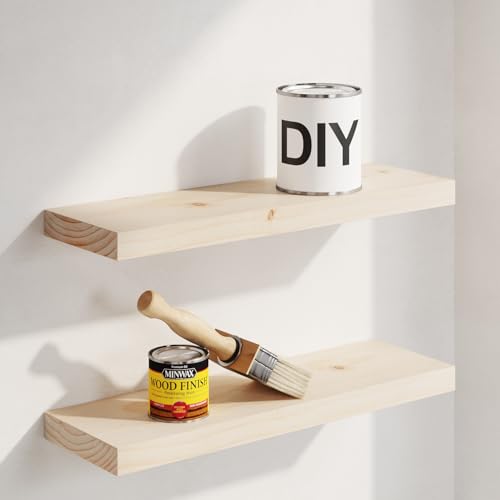 18 Inch DIY Floating Shelves (3 Count)