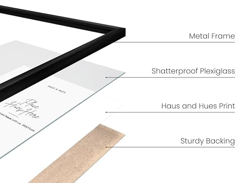 18x24 Black Metal Picture Frames