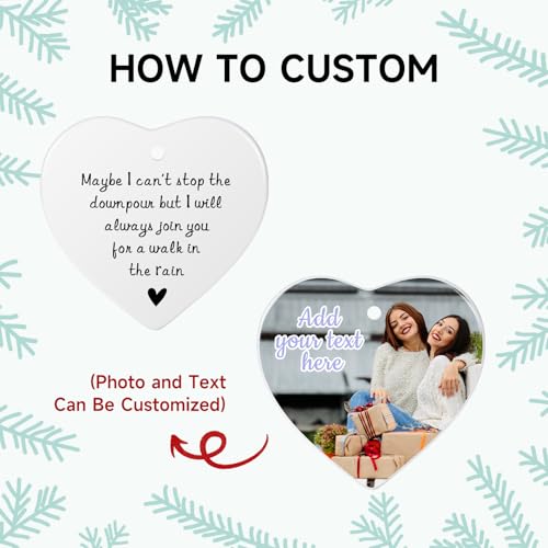 Personalized Maybe I Can't Stop The Downpour Ornament