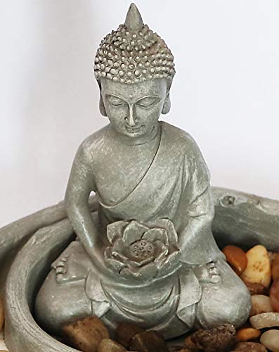 Mini Zen Garden Kit for Desk with Lotus
