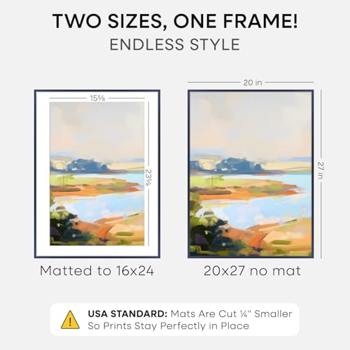 20x27 Blue Picture Frame (2 Count)