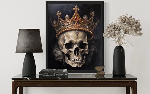 Skull Queen Poster Art Print