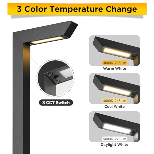 3CCT LED Low Voltage Landscape Pathway Light (12 Count)