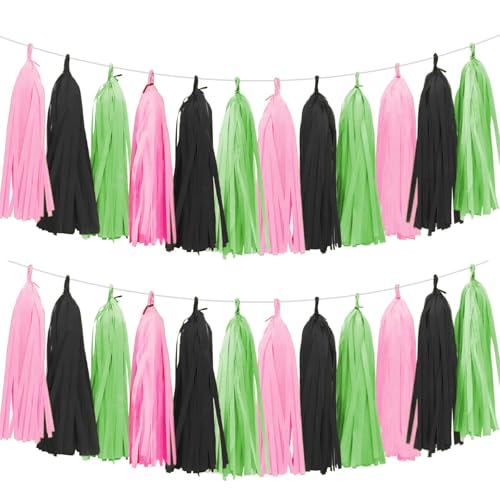 Tissue Paper Tassel Garland Banner (15 Count)