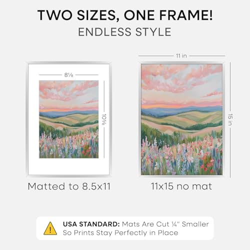 11x15 Silver Picture Frame