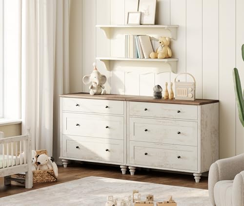 Kids Dresser for Bedroom with 6 Drawers