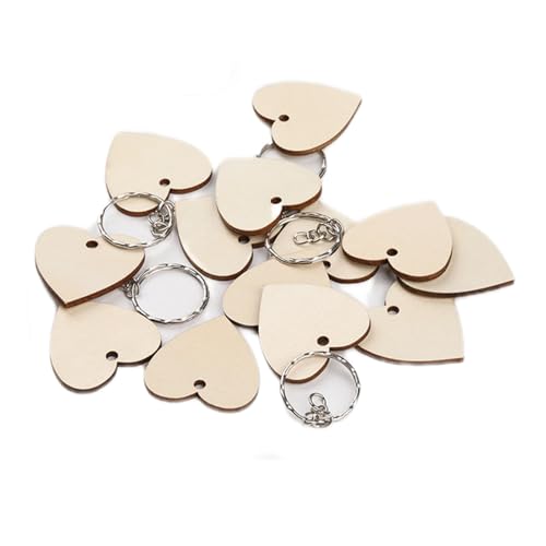 100 Pcs Blank Heart