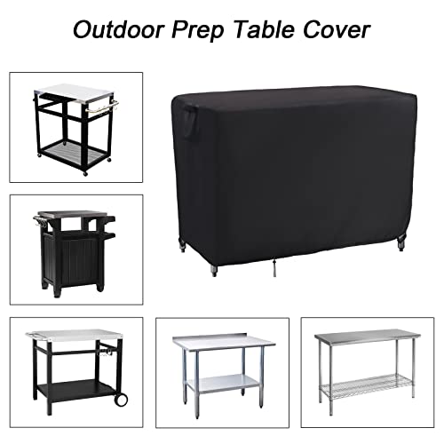 Outdoor Prep Table Cover Waterproof 38''L x 26''W x 39''H
