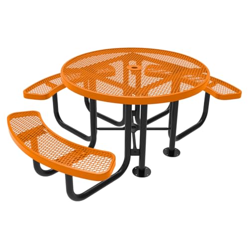 46In Round Picnic Table