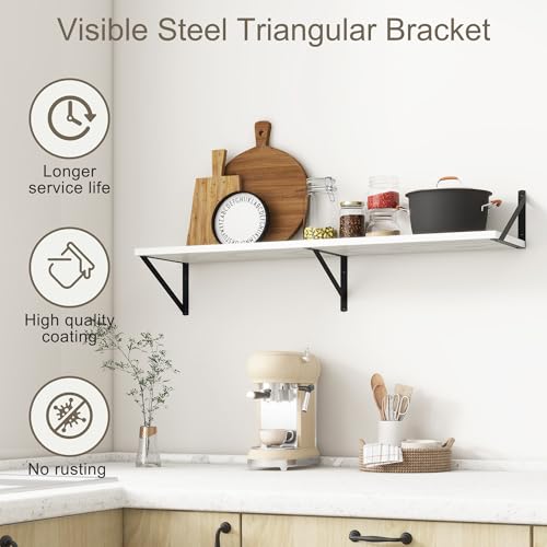 40 Inch Floating Shelves (2 Count)