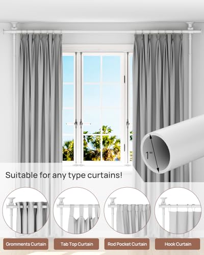 Tension Curtain Rods for Windows