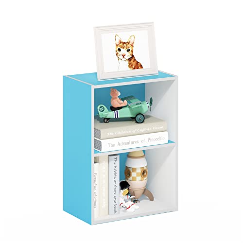 LUDER 2 Tier Book Shelf