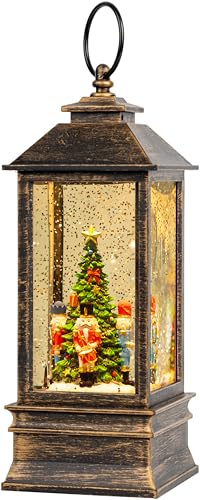 10'' Nutcracker Snow Globe