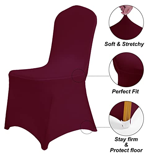 Burgundy Chair Cover