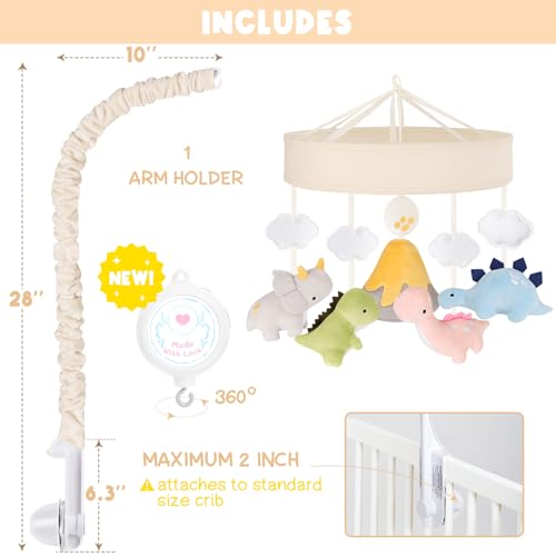 Dinosaur Crib Mobile