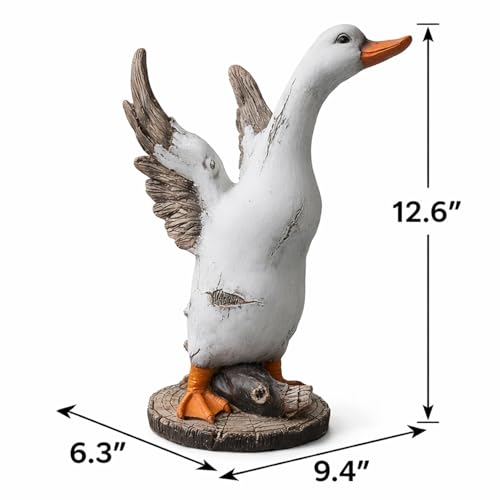 Funny Duck Garden Statue