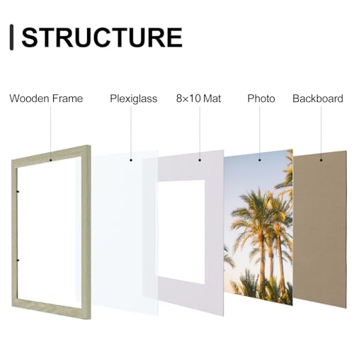 11x14 Picture Frames Set of 9 for Wall Mounting (9 Count)