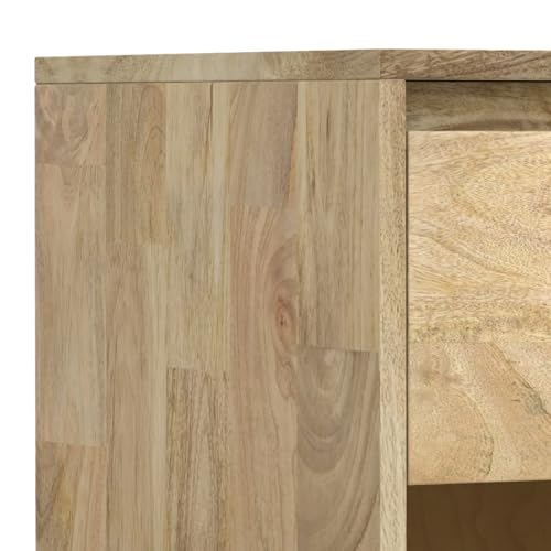Hunter 20" Wide Solid Mango Nightstand in Refined Natural