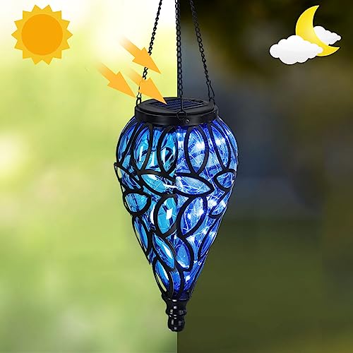 Solar Hanging Lantern Outdoor Lights
