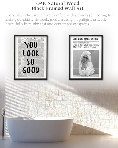 12x16in Women Love Their Esthetician Framed Bathroom Wall Art