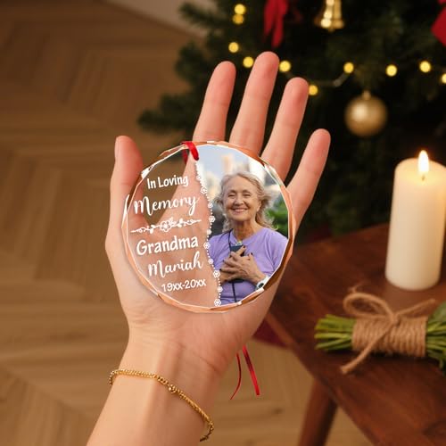 Personalized Christmas Ornament with Photo