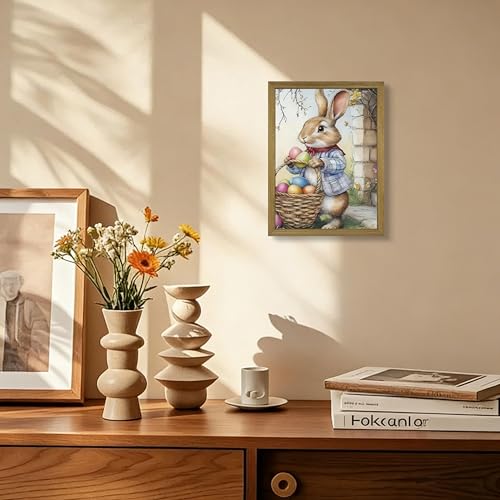 Framed Easter Bunny Wall Art