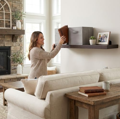 36 Inch Wooden Floating Shelves for Wall