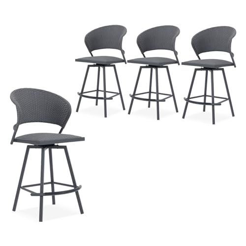 Patio Bar Stool Chairs Set of 4 (4 Count)