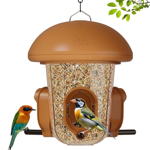 LONA Hanging Bird Feeder with 3 Compartments
