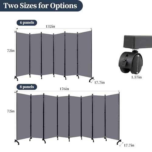 Room Divider 6 Panel