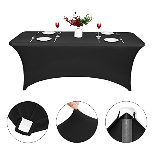 6FT Stretch Spandex Fitted Tablecloth