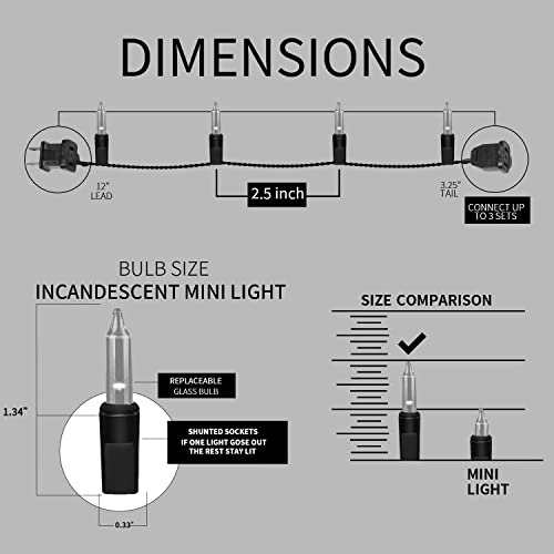 150LIGHTS RED Extra (150 Count)